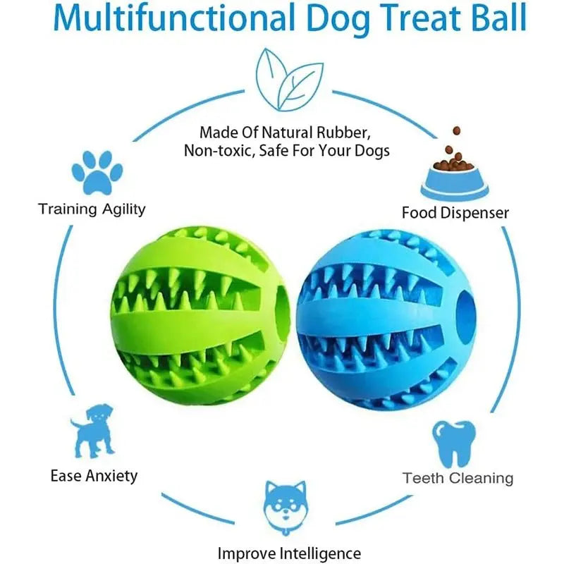 Interactive Dog Chew Toy Ball Pet Gear Haven