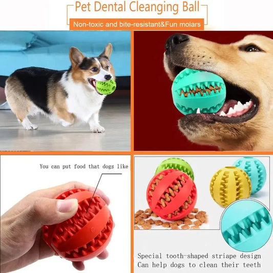Interactive Dog Chew Toy Ball Pet Gear Haven