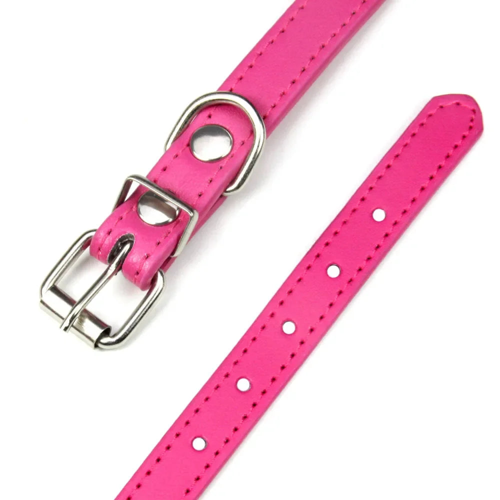 Colorful Adjustable Cat Collar With Bell