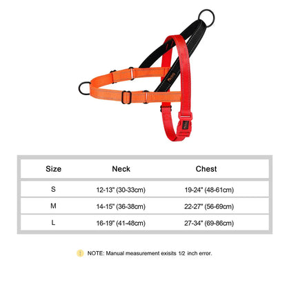 Nylon Dog Harness No Pull Dog Harnesses Vest Soft Padded Pet Walking Vests Harnesses Durable For Small Medium Large Dogs Pug Pet Gear Haven