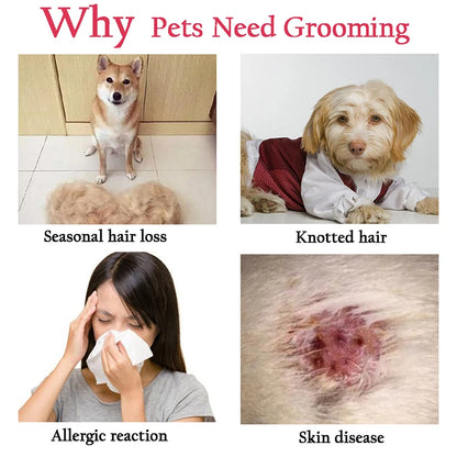 Gentle Pet Grooming Brush